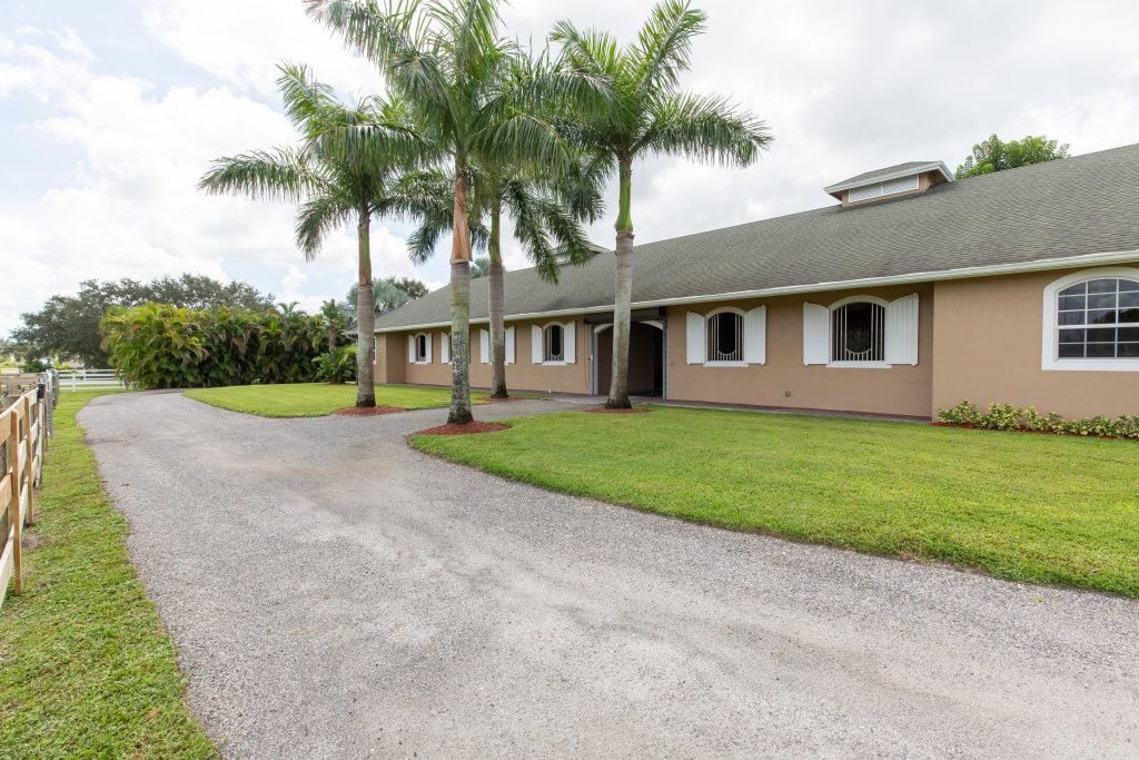 Full Circle Stables in Wellington, Florida.