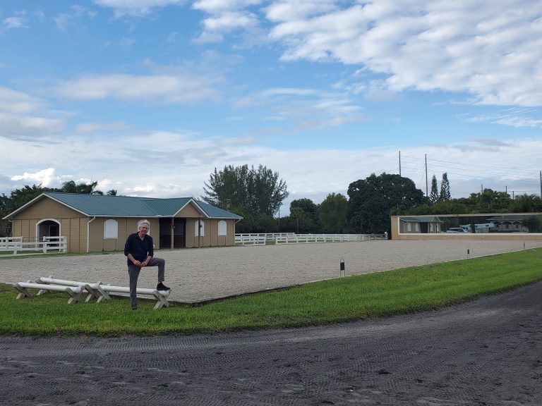 Gary Goldstein in His Farm Wellington, Florida