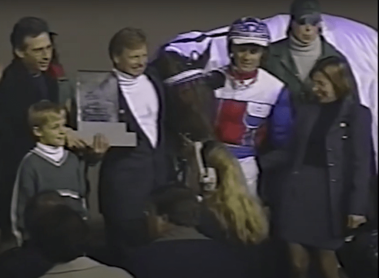 Gary Goldsteins with others- 1999 Breeders Crown - Oolong (Gary Goldstein's One of Favorite Horse)