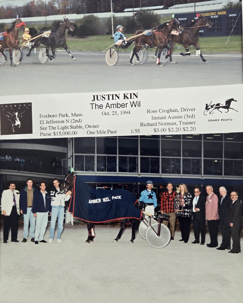 (Gary Goldstein’s Harness Horse Racing Memories) Justin Kin -The Amber Wil