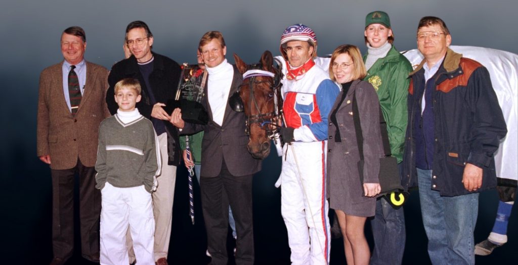 (Gary Goldstein’s Harness Horse Racing Memories) Per Henriksen -OOLONG Driver Ron Pierce